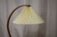 Caprani Bentwood Floor Lamp W/shade Denmark Mid Century Danish Modern Teak Light Mid-Century Modernism photo 1