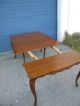 French Convertible Extending Dining Table / Console Table With 2 Leaves 6463 Post-1950 photo 11