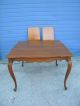 French Convertible Extending Dining Table / Console Table With 2 Leaves 6463 Post-1950 photo 1