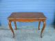 French Convertible Extending Dining Table / Console Table With 2 Leaves 6463 Post-1950 photo 3