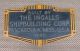 Antique Vintage Wwii Era Ingalls Shipbuilding Corp Ship Hull Id Builders Plate Plaques & Signs photo 1