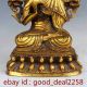Chinese Brass Handwork Carved Buddha Statue Buddha photo 3