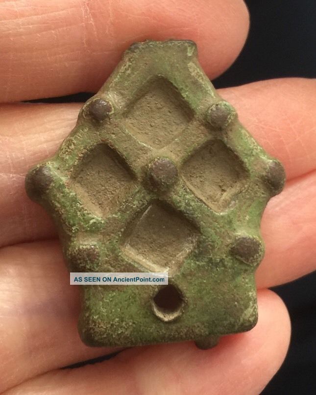 Viking.  Bronze Stirrup Mount.  10th - 11th Century A.  D. British photo