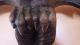 Very Large Rare Antique French Carved Wood Sphinxes Figure 19 C - Gothic Style Carved Figures photo 3