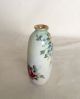 Gorgeous Antique Limoges Austrian Porcelain Mini Vase Hand Painted Roses Vases photo 3