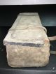 Antique 1880 ' S Colorado Gold Silver Miners Handmade Leather Tool Box Chest Mine Mining photo 1