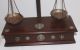 1900s Antique Goldsmith Jewelry Weight Balance Brass Scale Wd Box 003 Scales photo 3