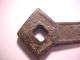 Ancient Chinese Bronze Knife Money Dynasty Unknown W/6 Chinese Characters Vg, Far Eastern photo 4