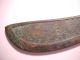 Ancient Chinese Bronze Knife Money Dynasty Unknown W/6 Chinese Characters Vg, Far Eastern photo 6