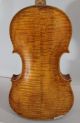 Antique 19thc Signed John Albert Philadelphia,  4/4 Figured Maple Violin,  Nr String photo 9
