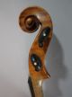 Antique 19thc Signed John Albert Philadelphia,  4/4 Figured Maple Violin,  Nr String photo 3