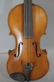 Antique 19thc Signed John Albert Philadelphia,  4/4 Figured Maple Violin,  Nr String photo 6