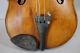 Antique 19thc Signed John Albert Philadelphia,  4/4 Figured Maple Violin,  Nr String photo 7