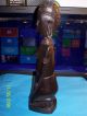 Vtg.  African Art Statue Figure Ebony Woman Carving Very Nicely Made As Pictured Sculptures & Statues photo 2