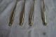 8 Pc Wallace Stradivari Sterling Silver Salad Fork No Monogram 284 Gr Flatware & Silverware photo 3