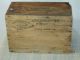 Vintage Wooden Dovetail Dupont High Explosives Dangerous Crate Box Boxes photo 1