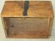 Vintage Wooden Dovetail Dupont High Explosives Dangerous Crate Box Boxes photo 4