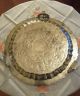 Antique Victorian Sheffield Silver Plate Quality Drinks Serving Tray Salver Platters & Trays photo 2