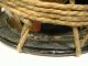 Japanese Vintage Drum Shime - Daiko Taiko Lacquer Makie Pine Hawk Drumstick Other Japanese Antiques photo 8