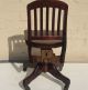 Antique Bankers Side Chair Style Of Boling,  Gunlocke,  Shattuck,  Sikes 1950 1900-1950 photo 4