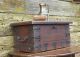 17th Century Oak And Iron Bound Strong Chest Pre-1800 photo 3