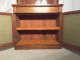 Antique Victorian Mahogany Chiffonier Bookcase With Silk Lined Brass Grilles 1800-1899 photo 7
