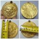 Stunning Old 22k Gold Pendant Roman King Face Roman photo 2