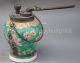 Old Chinese Copper Inlay Porcelain Smoke Hookah Filtered Water Pipe Pot Nrs Other Antique Chinese Statues photo 1