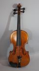 Rare Antique 1928 Joseph Ulric Beliveau American Violin Providence Ri Luthier Nr String photo 1