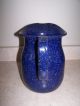 U.  S.  N.  Geuder Paschke & Frey Co.  Blue Spatter Graniteware Pitcher Primitives photo 3