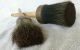 Two Antique Vintage Horsehair Paint Brushes - 1 Wolfe Brush Co.  1 Rubberset Co. Primitives photo 1