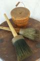 Two Antique Vintage Horsehair Paint Brushes - 1 Wolfe Brush Co.  1 Rubberset Co. Primitives photo 8