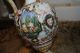 Antique French Painted Mythology Neptune Porcelain Old Majolica Mermaids Cherubs Lamps photo 5