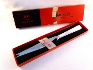 Modern Classic - Lunt Sterling Bar Knife W/ Box photo