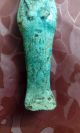 Ancient Egyptian Blue Ushabti Of God Amun Egyptian photo 2