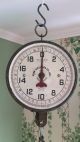 Vintage Antique Blue Hanging Penn Produce Scale,  Capacity 20 Lbs. Scales photo 2