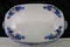 Rare Antique Staffordshire Durham Ox Blue Transferware Footed Soup Tureen Tureens photo 1