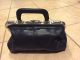 Vintage Doctor ' S Bag Black Leather Dr Bag Physician Apothecary Dr Satchel Doctor Bags photo 3