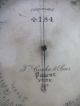 Vintage Compensated I.  84.  T.  Cooke & Sons Pat.  York 393 Barometer Scientific Tool Barometers photo 2