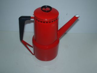 Orange Glud & Marstrand Mid - Century Danish Coffee Pot By Dan Kok Retro 1960s Vg photo