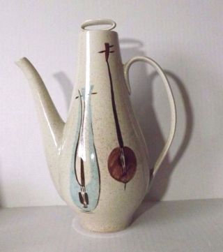 Mid Century Modern Red Wing True China Lute Song 12 In.  Coffee Pot photo