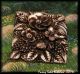 Large Bouquet Of Mixed Flowers Diamond Shaped Acrylic Studio Button Buttons photo 2