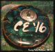 Unique Acrylic Resin Studio Button Of Sea Nymph Ooak Signed Ce ' 16 Buttons photo 1