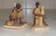 Vintage Carved Wooden African Tribal Figures Other African Antiques photo 2