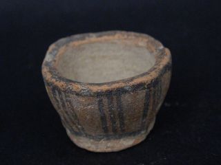 Ancient Teracotta Painted Pot Indus Valley 2500 Bc Pt15078 photo