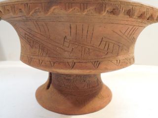 Nicoya Large Etched Bowl Costa Rica Pre - Columbian Ancient Artifact Mayan Nr photo