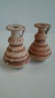 Corinthian Aryballos Pots Jars W/ Banded & Radial Lines,  600 Bce,  Greece Greek photo 1