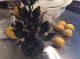 Vtg Petites Choses Lemon Stand Holder Display Toleware photo 4