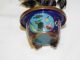 Lovely Small Vintage Chinese Cloisonne And Jade Tree. Cloisonne photo 6