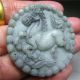 Chinese Antique Natural Old Jade Hand Carved Waist Pendant Necklace Horse Aaaa Necklaces & Pendants photo 5